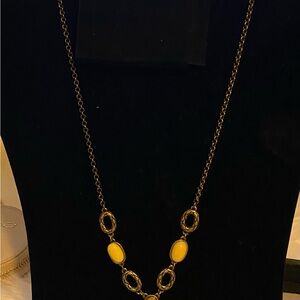 Elegant Y Necklace and earrings set
